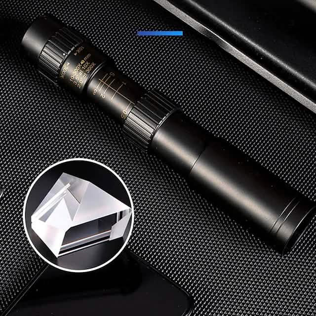 10-300X40 Monocular Telescope Long Range Mini with Zoom Magnification
