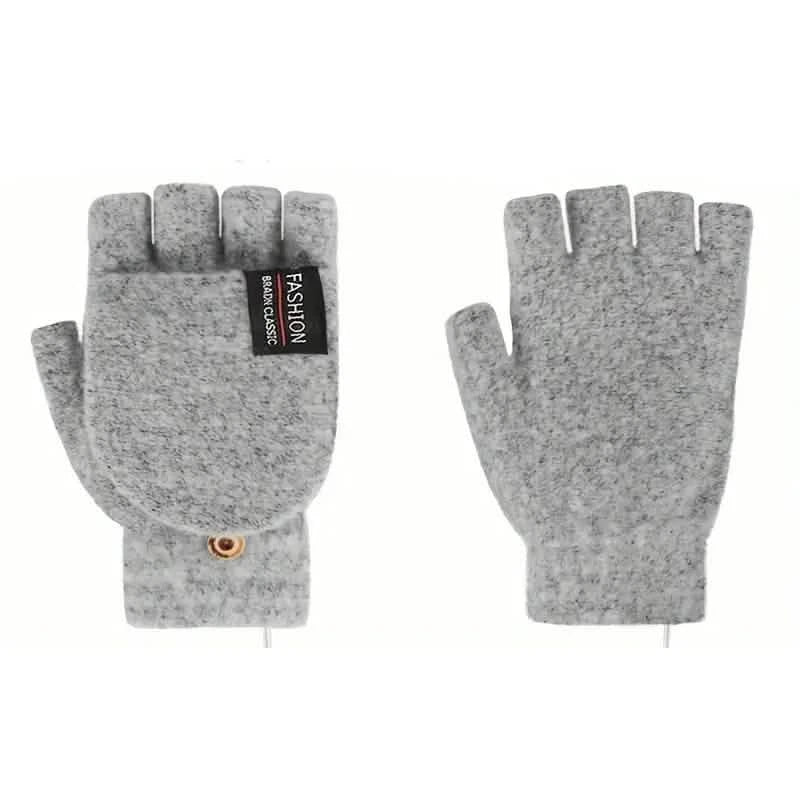 USB Electric Heating Adjustable Temperature Gloves